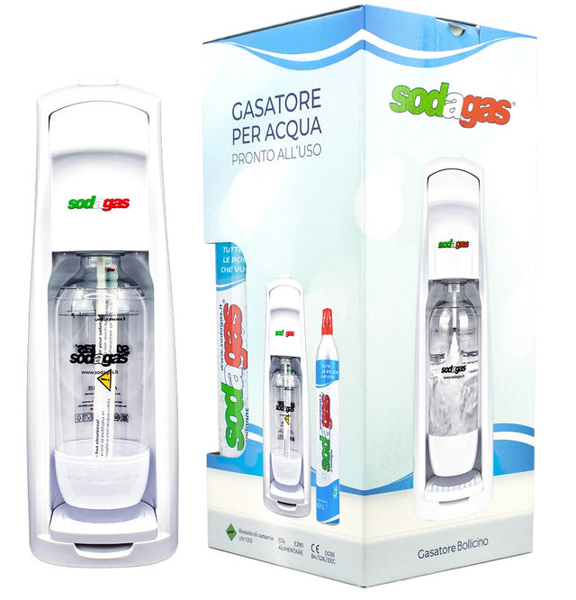 Gasatore Soda Gas Bollicino Bianco