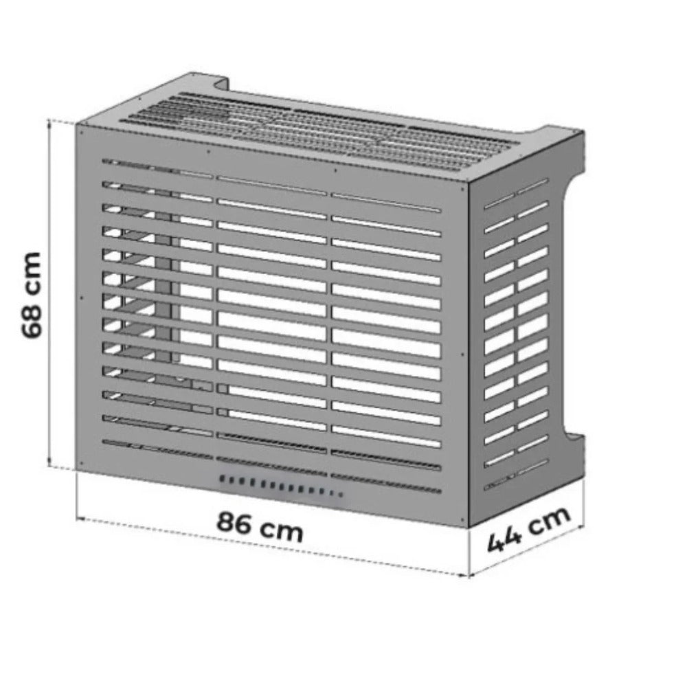 Copricondizionatore Esterno Linear M Bianco