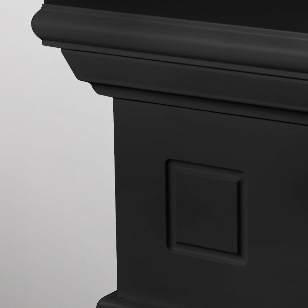 Cornice Camino Rivestimento Cambridge Nero