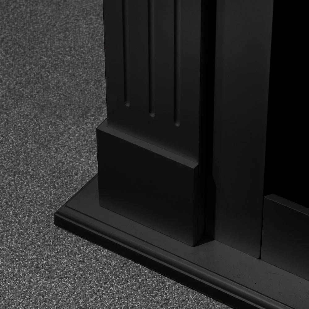 Cornice Camino Rivestimento Cambridge Nero