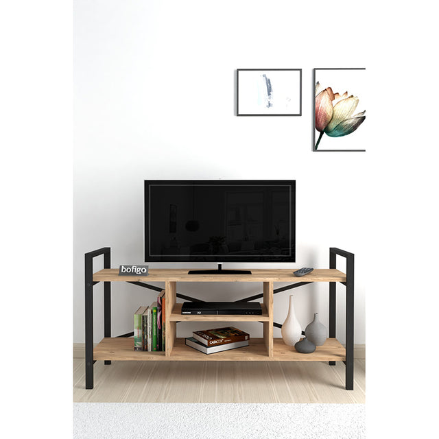 immagine-1-bofigo-mobile-tv-metal-colore-pino-120x35h61-cm-ean-8683456000439