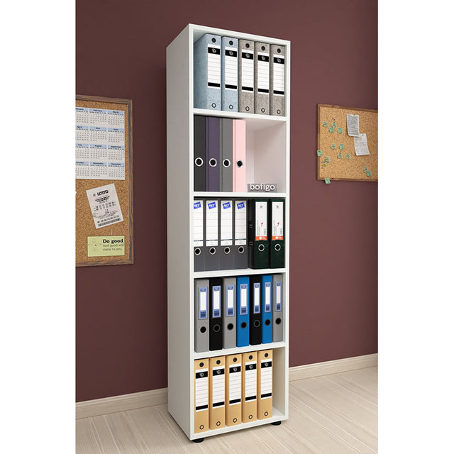 immagine-1-bofigo-libreria-costa-5-ripiani-colore-bianco-ean-8683456002327