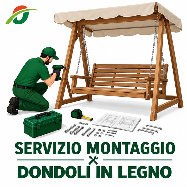 Montaggio Dondoli in Legno