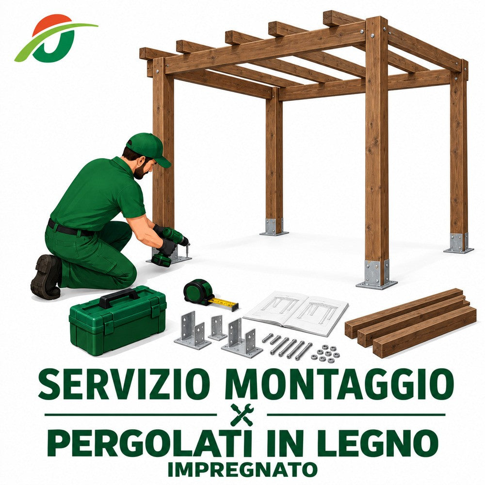 Montaggio Pergolati in Legno