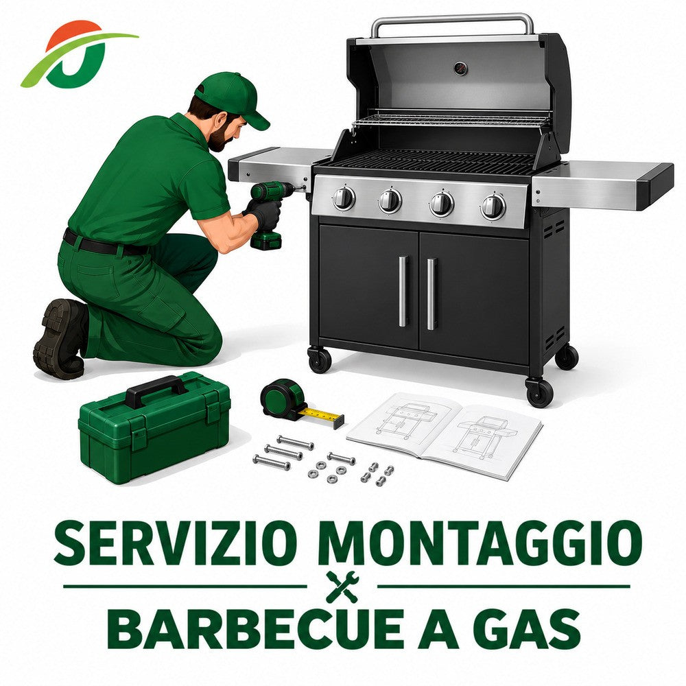 Montaggio Barbecue a Gas