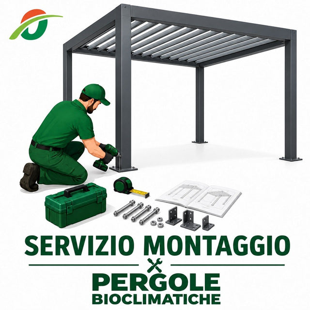 Montaggio Pergole Bioclimatiche