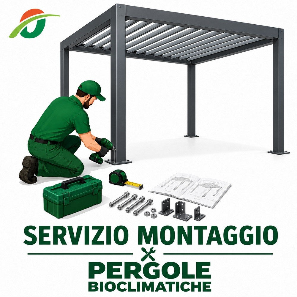 Montaggio Pergole Bioclimatiche