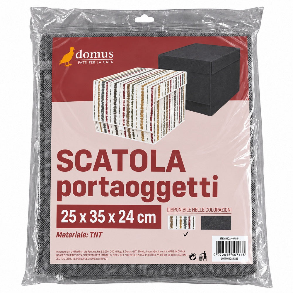 Scatola Portaoggetti 25x35x24 Cm
