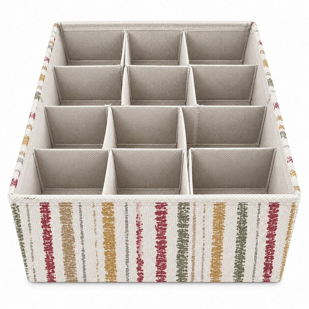 Organizer Cassetti Con 12 Scomparti