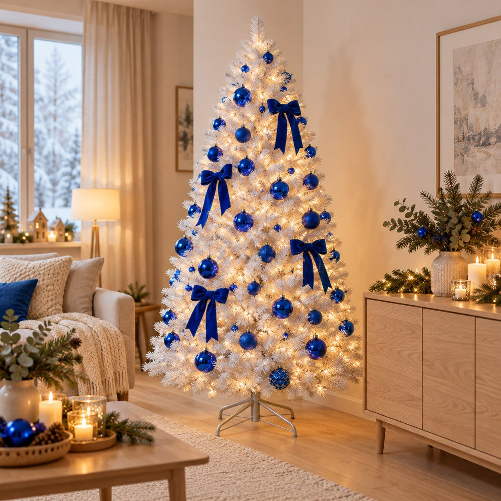 ALBERO BORMIO BIANCO 180 CM 520 RAMI - immagine 2