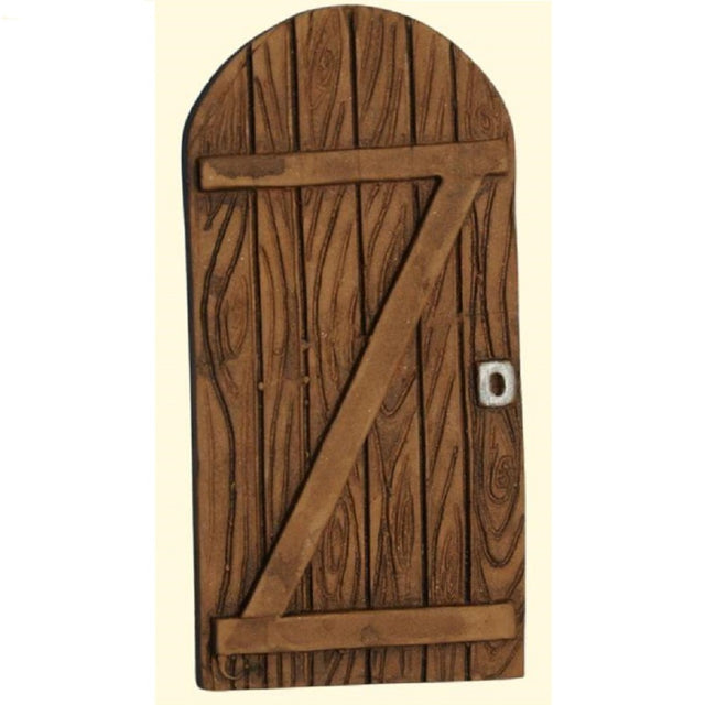 Portone ad arco in resina per presepe 11,5x5,5 cm