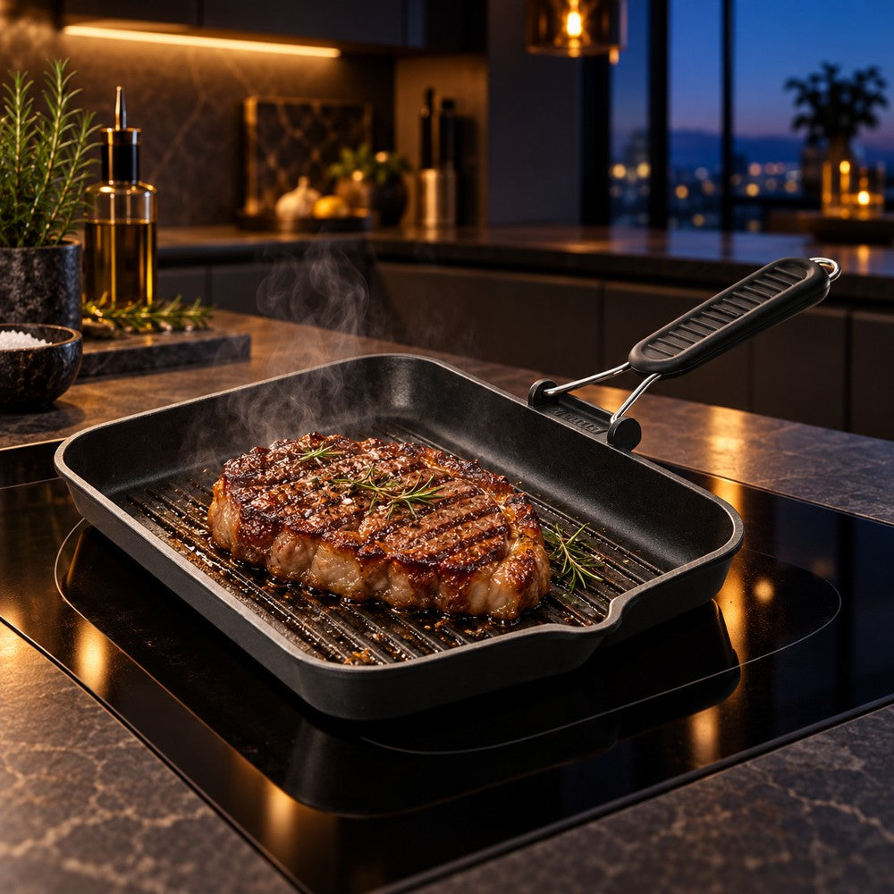 Bistecchiera Risoli Induction GRILL 36x26 cm - immagine 2