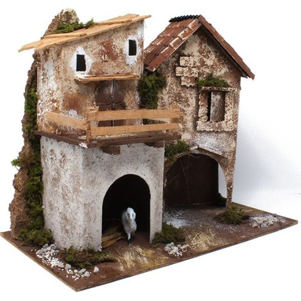 Casolare per Presepe 28x15x23,5 cm - immagine 2