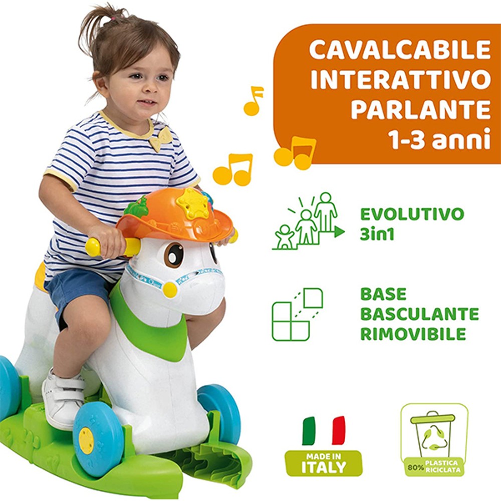 BABY RODEO CAVALCABILE DONDOLO CHICCO 11314 - immagine 2