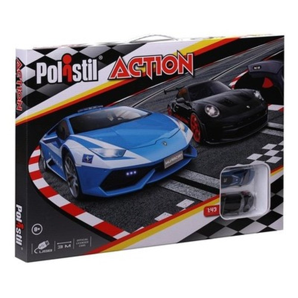 PISTA POLISTIL ELETTRICA USB 96151 POLIZIA PORSCHE