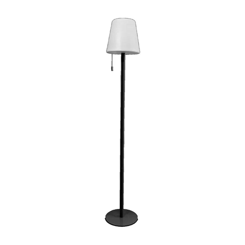LAMPADA PIANTANA RICARICABILE LED NERA