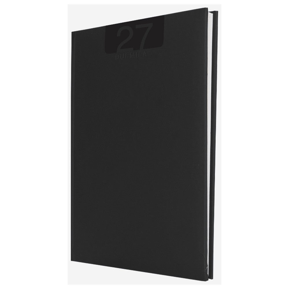 Agenda Settimanale 2027 17x24 cm Delta Nero