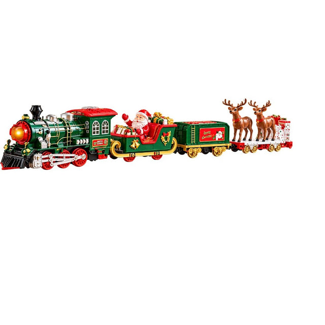 TRENINO di Natale con PISTA LUCI e MUSICA