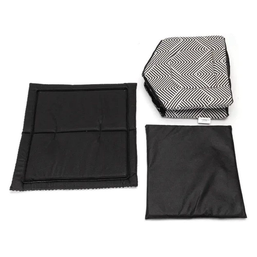 Cuccia a casetta in tessuto, fantasie assortite 53x50x43 cm - immagine 8