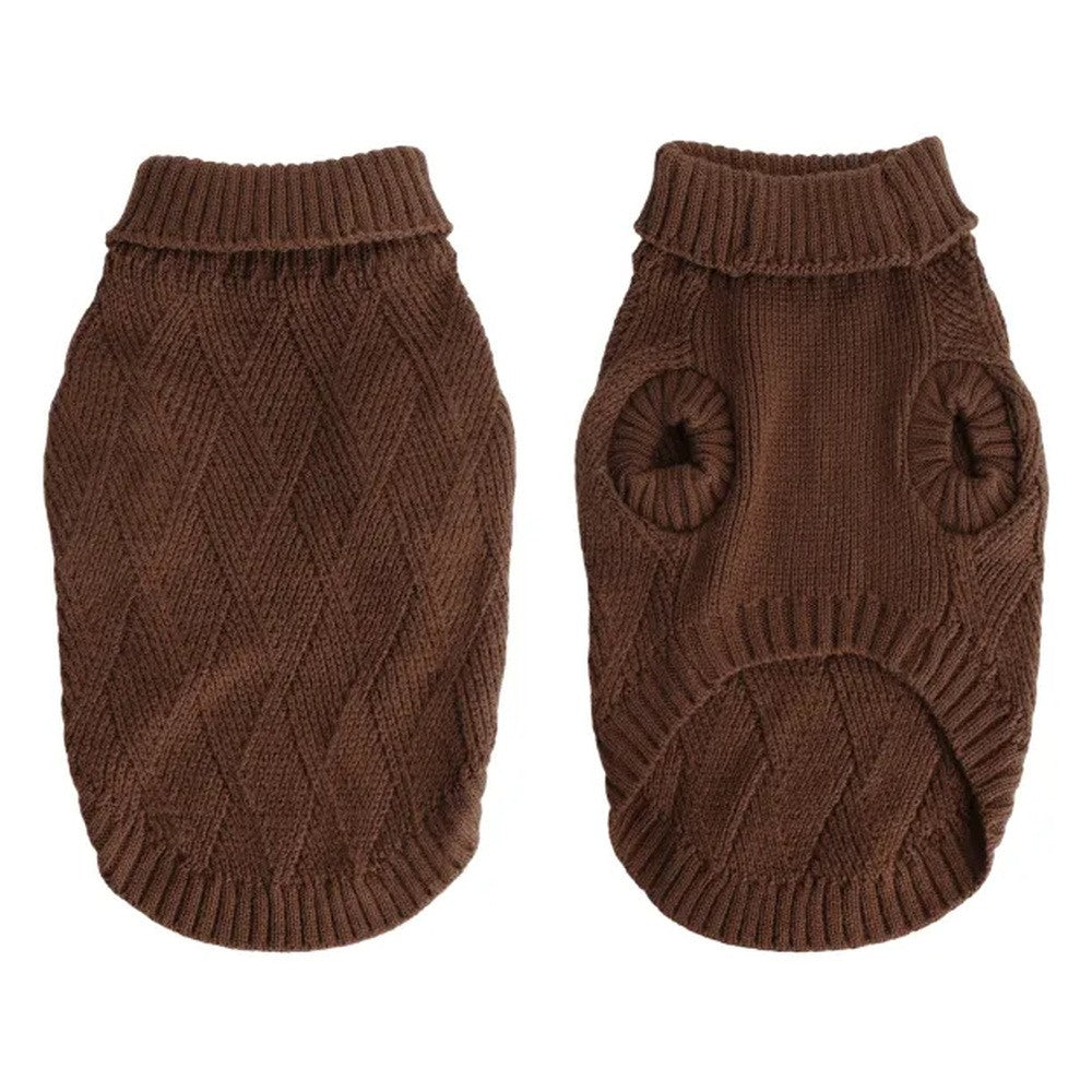 Maglione a trecce per cani colori assortiti TG. XS - immagine 2