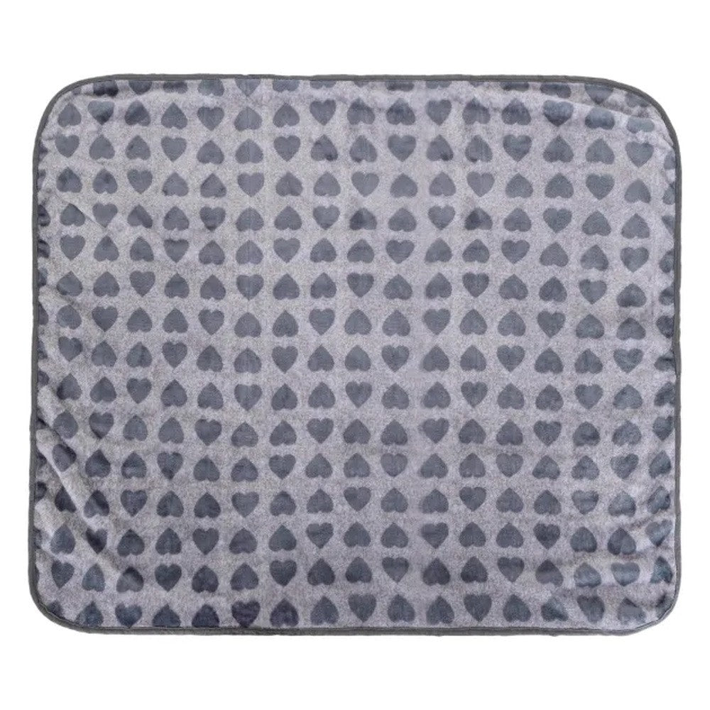 Coperta con cuori per animali 100x80 cm - immagine 2