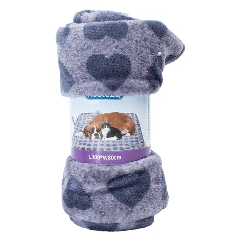 Coperta con cuori per animali 100x80 cm - immagine 5