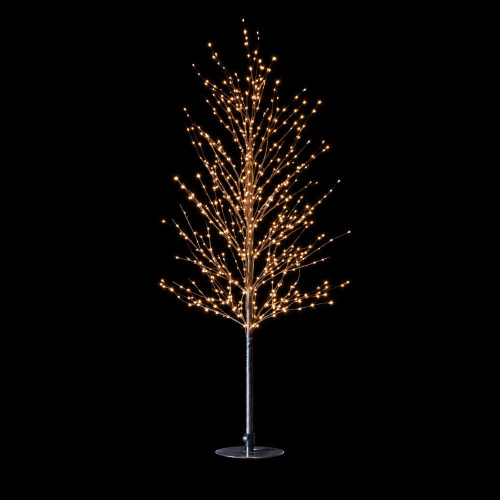 Albero di Natale Decorativo 600 Led D.60xH.120 cm