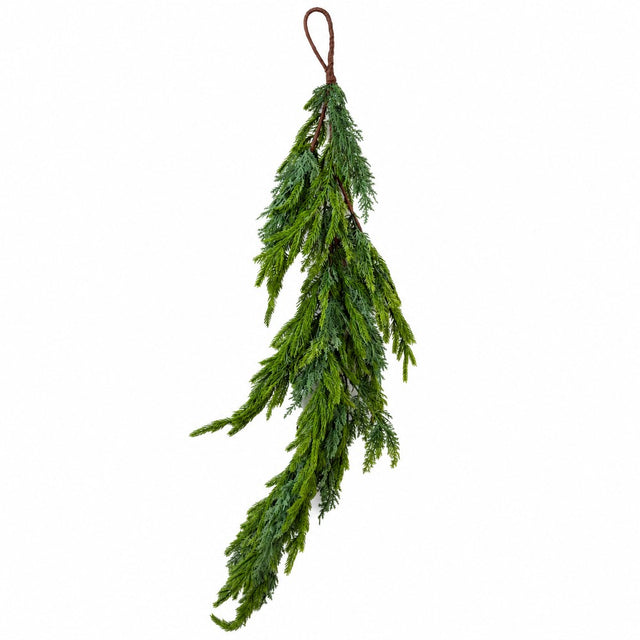 Ghirlanda Pino Stellato Verde 100 cm