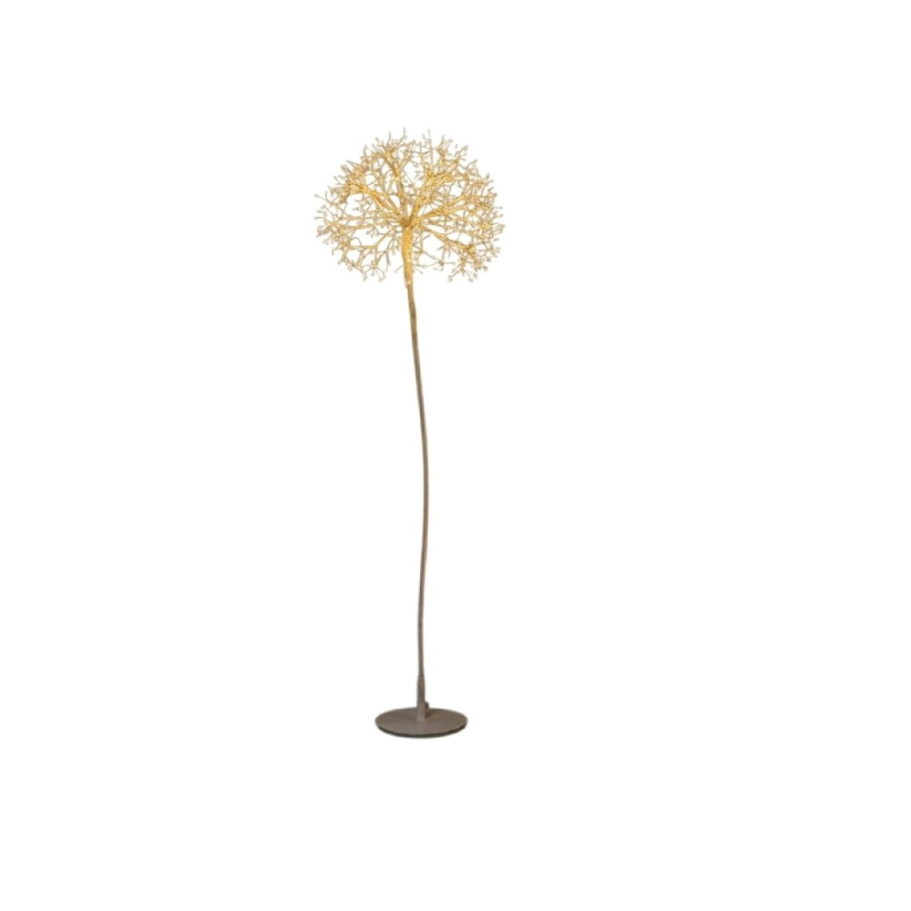ALBERO SFERA MICROLED CON FLASH, BIANCO 120 cm