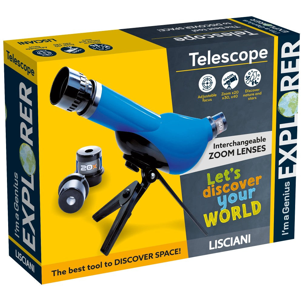 I M GENIUS EXPLORER TELESCOPIO