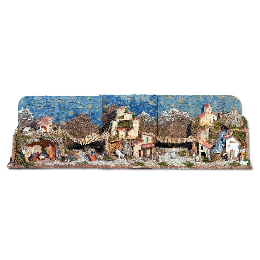 Preselibro Presepe apribile con Natività 24x27x35/88 cm - immagine 2