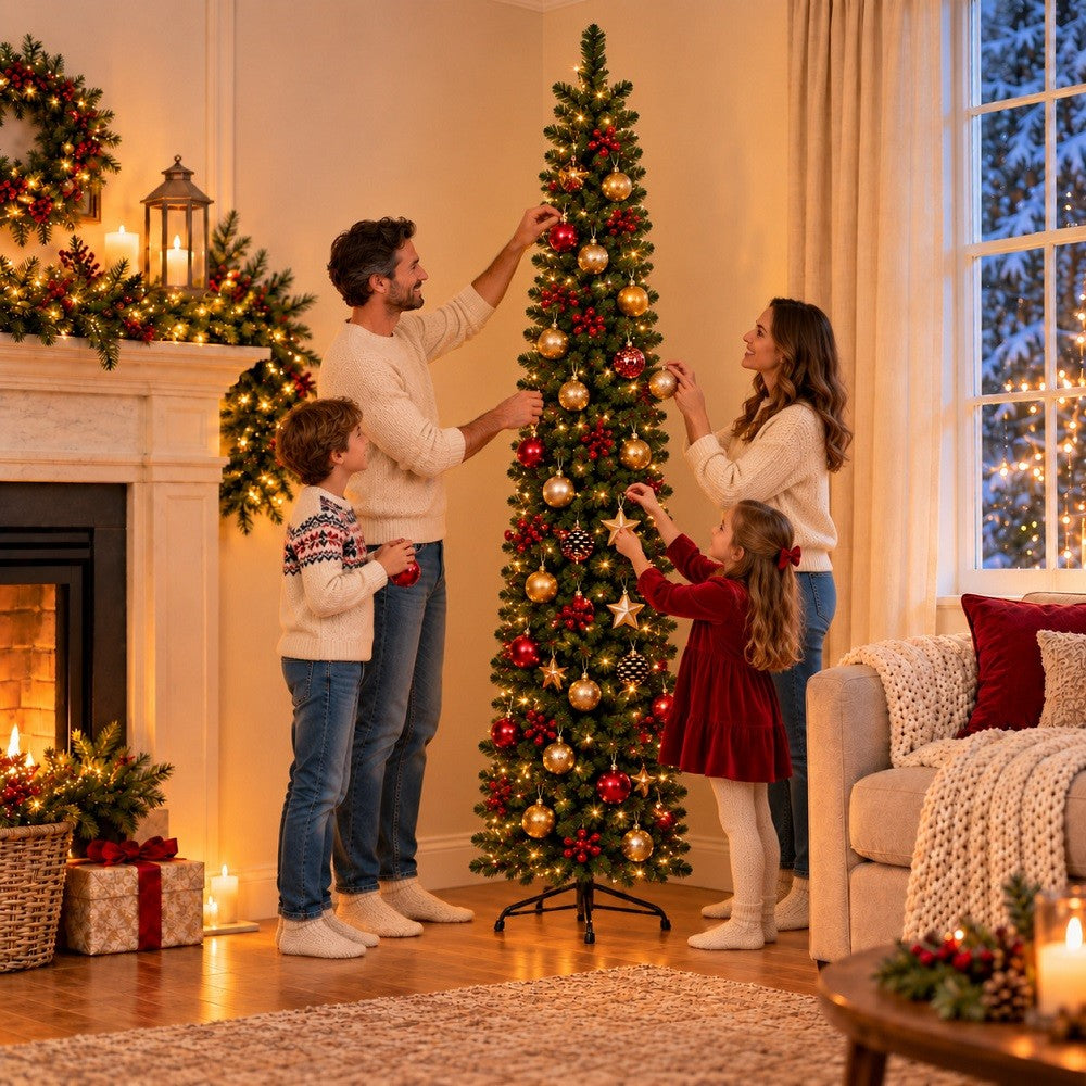 Albero di Natale Andalo 240 cm 850 Rami - immagine 2
