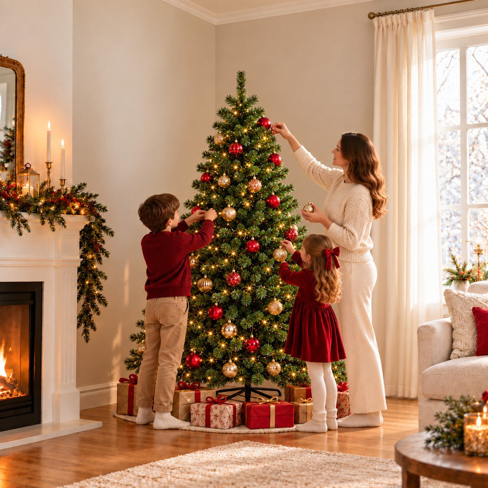 Albero di Natale Sestriere 180 cm 680 Rami - immagine 2