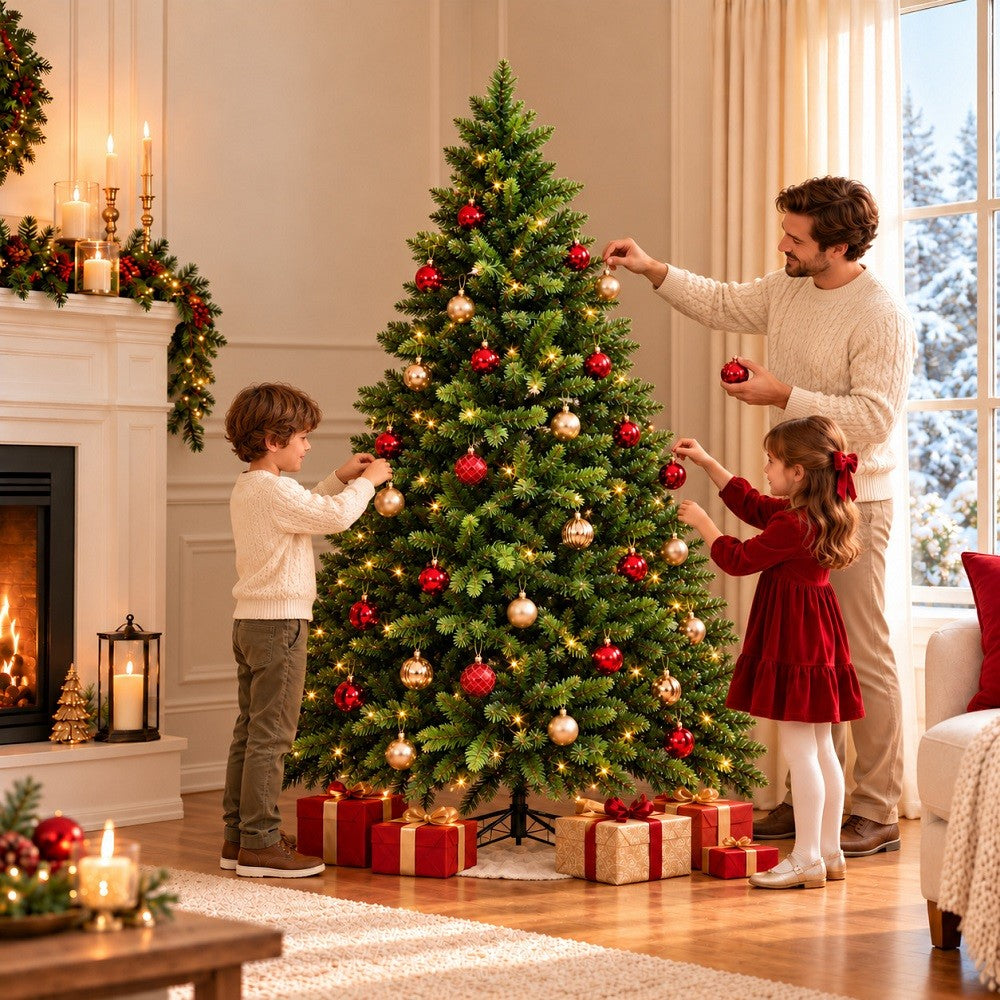 Albero di Natale Minnesota 210 cm 1270 Rami - immagine 2