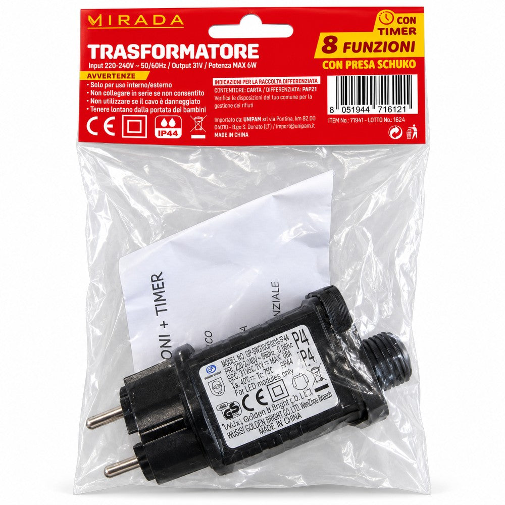 Trasformatore 6W 8 Funzioni