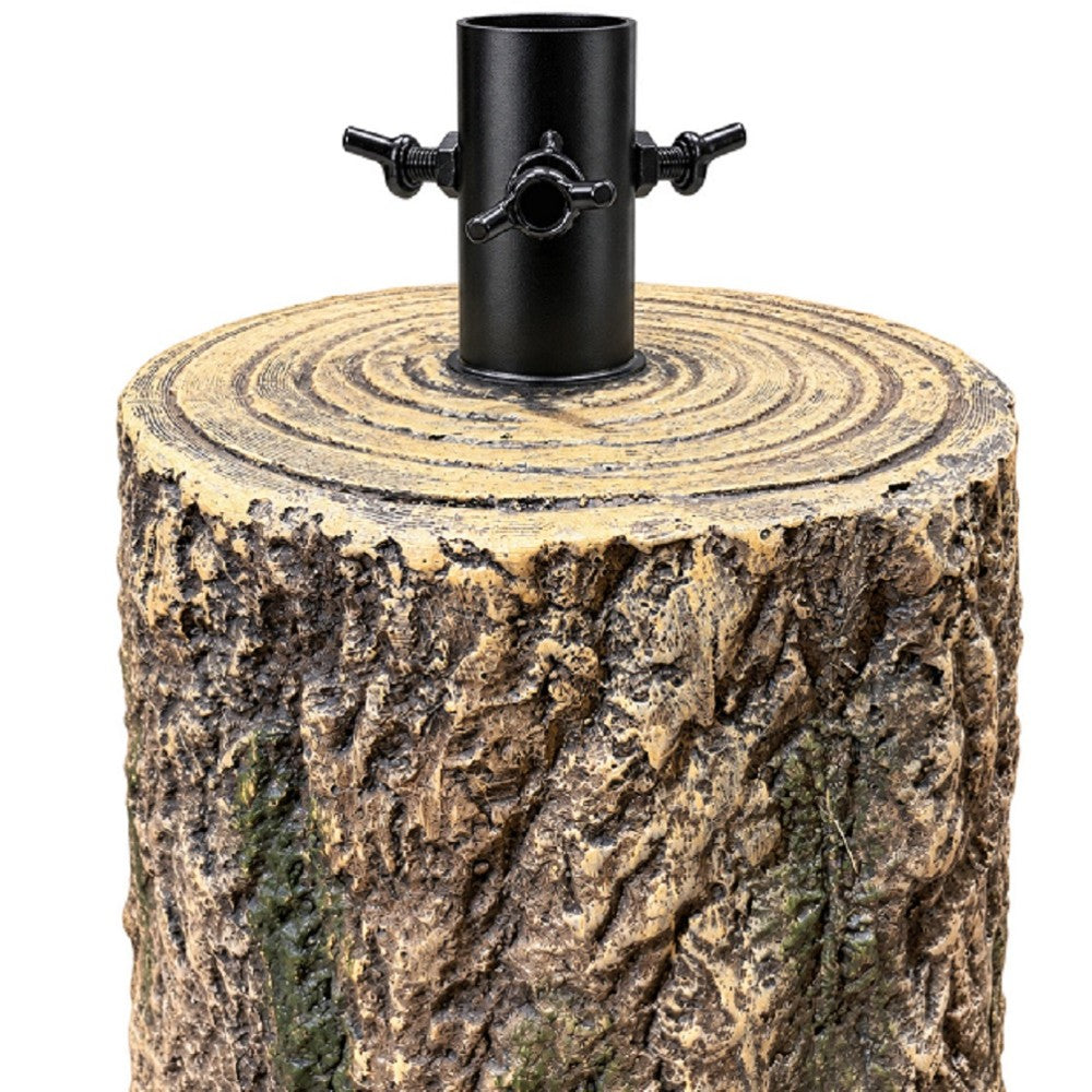 Base Albero Tronco Marrone 22/31,5 X H.44 cm - immagine 4