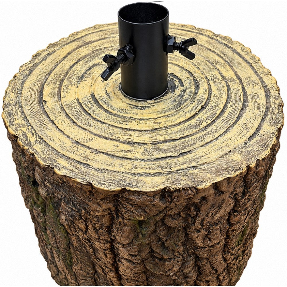 Base Albero Tronco Marrone 25/34 X H.52,5 cm - immagine 3