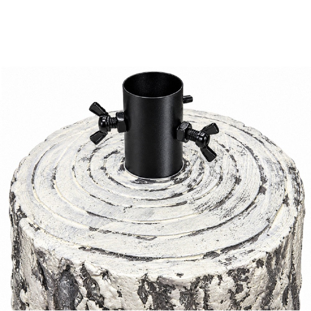 Base Albero Tronco Grigio 25/34 X H.52,5 cm - immagine 3