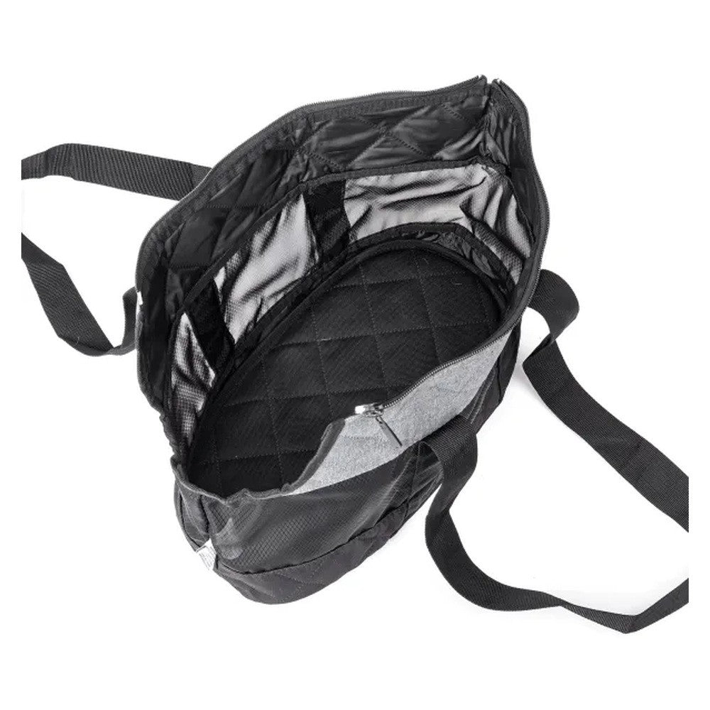 Borsa trasportino in rete nera Nobleza 45x22x26 cm - immagine 3