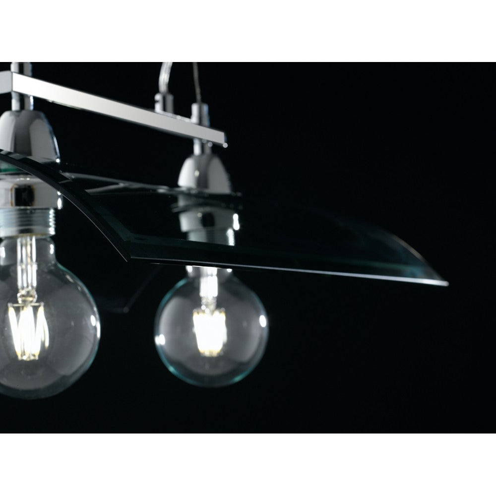 LUCE A SOSPENSIONE TEGOLA IN VETRO - immagine 3