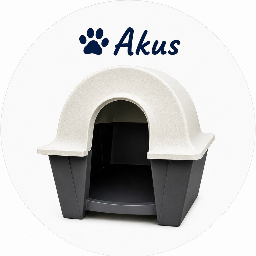 Cuccia Medium Akus 75X58X52 cm Grey