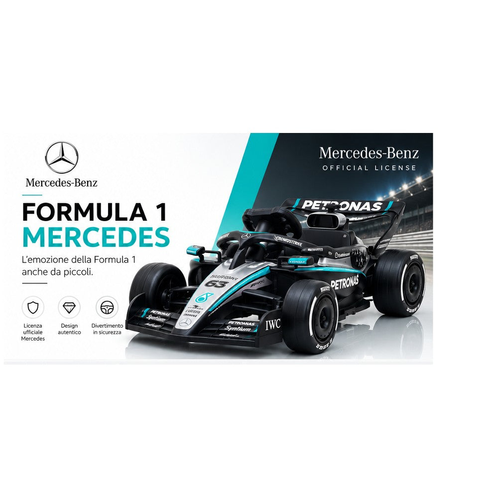 Auto Elettrica per Bambini Mercedes AMG F1 12V