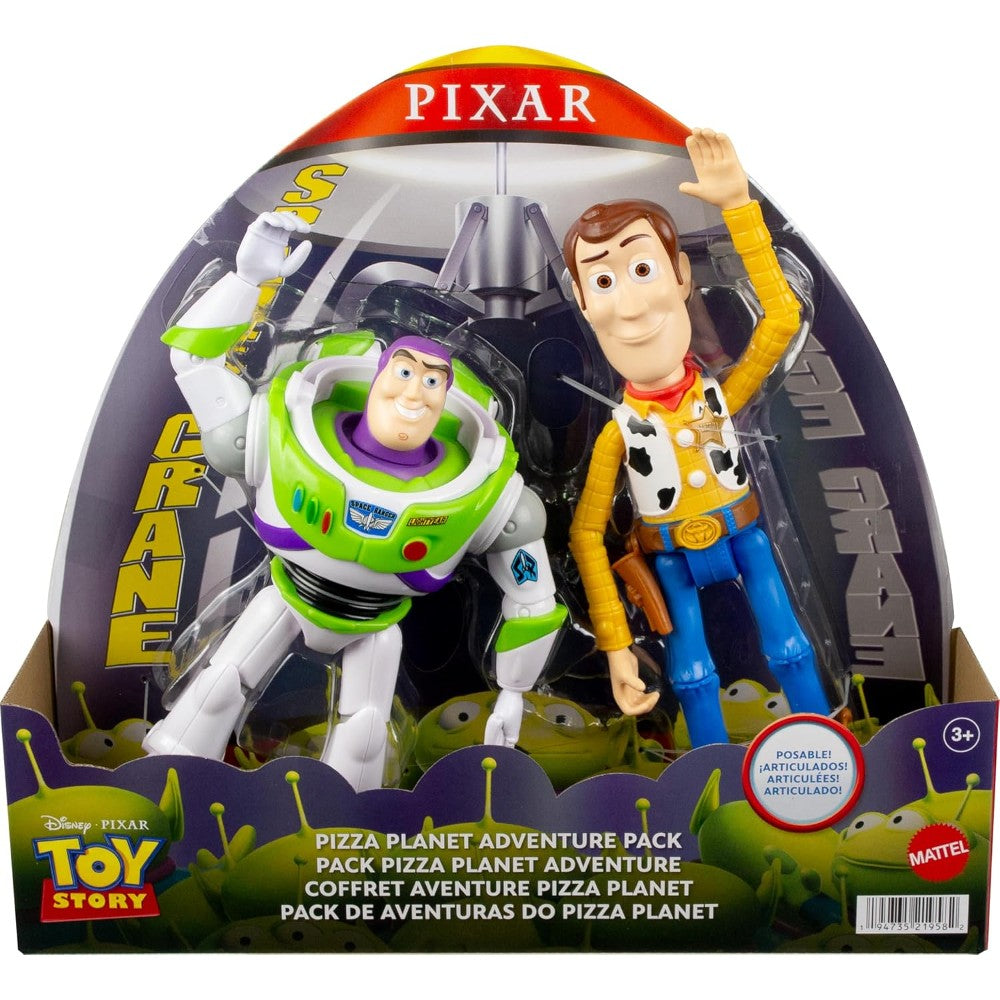 Toy Story Set di 2 figurine Woody e Buzz
