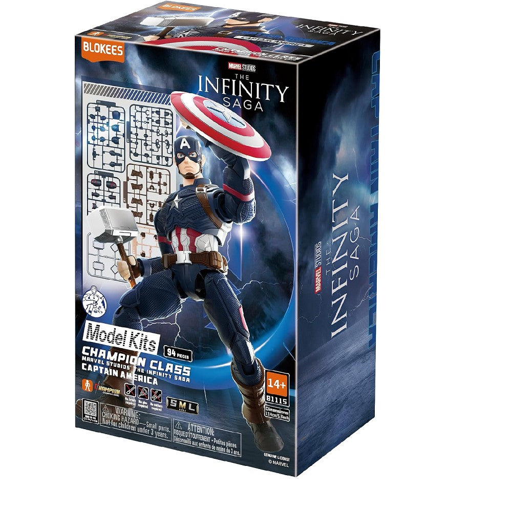 Champion Class MARVEL CAPTAIN AMERICA Blokees - immagine 2
