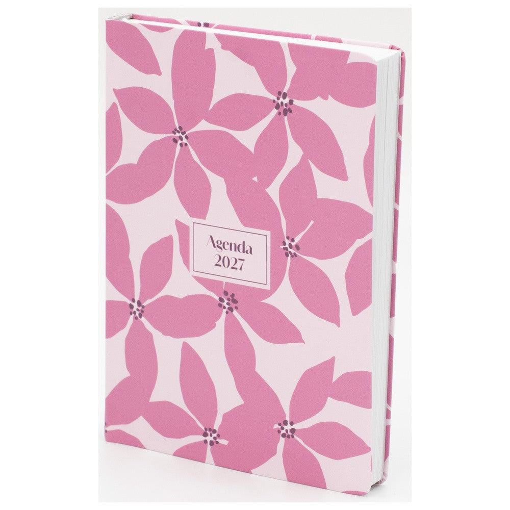 Agenda Giornaliera 2027 12x17 cm Flower Assortita - immagine 2