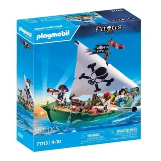 PLAYMOBIL PIRATES NAVE PIRATA 71713
