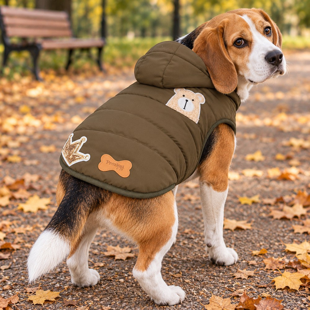 Cappotto Imbottito per Cani Wood 35 cm - immagine 2