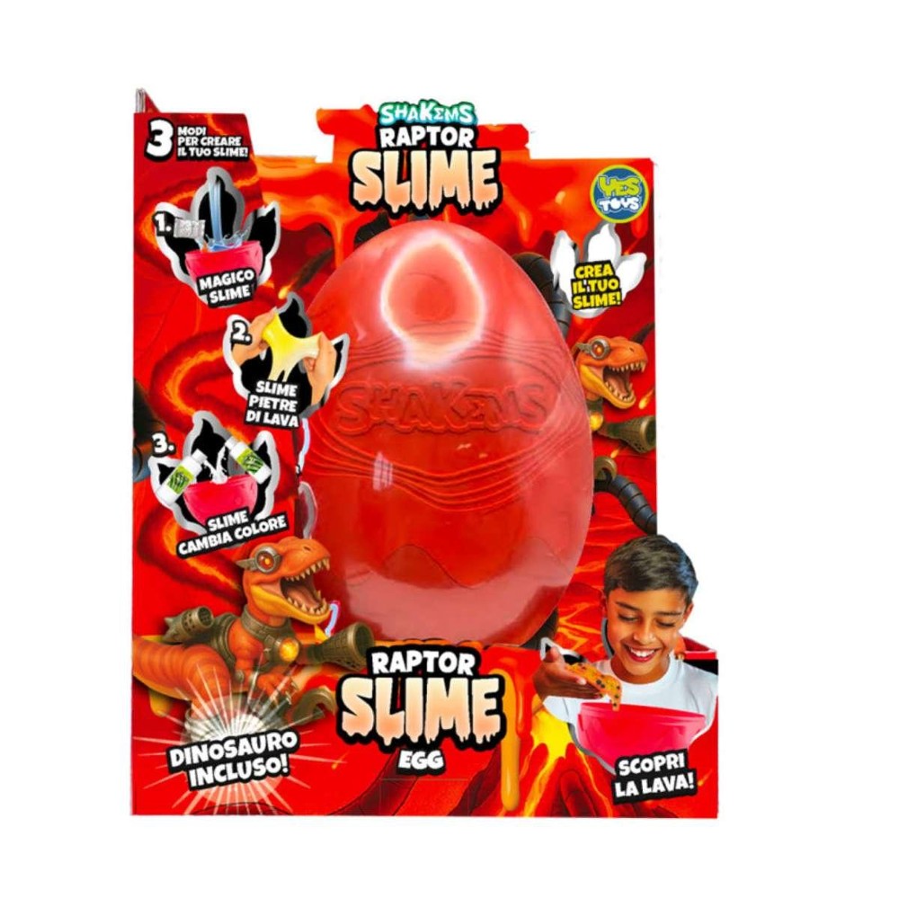 UOVO SLIME REPTOR ROSSO