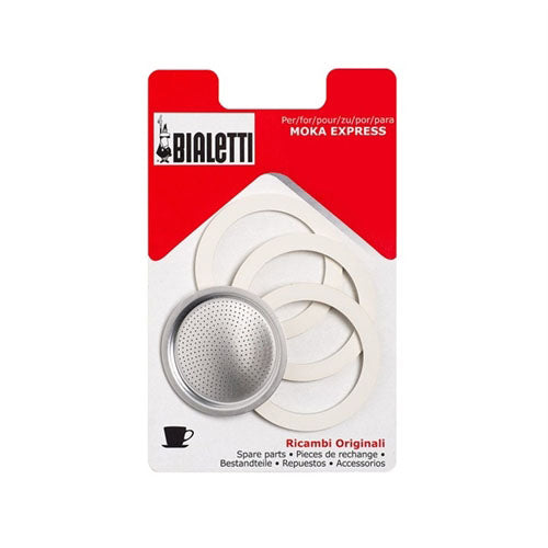 Guarnizione In Silicone Per Moka - 6 Tazze, Bianca, Facile Da Sostituire, Per Caffettiere Espresso - Foto 6