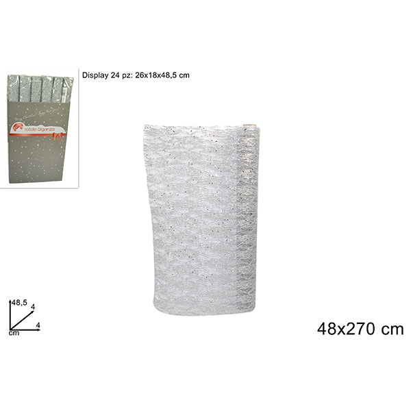 immagine-1-due-esse-christmas-rotolo-organza-merletto-48x270-cm-s-ean-8033113388286